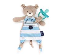 Chicco Sucette de poche Blue Bear Pocket Guardian Bleu 0 mois et +