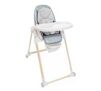 Chicco Polly Armonia Chaise Haute Bebé Évolutive, pour Enfants de 0 Mois à 40 kg, 9 Niveaux de Hauteur, 3 Positions d'Inclinaison, Repose-Pieds Réglables, Pliage compact, 4 Roues, Vert