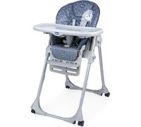 Chicco Polly Easy Chaise haute traditionnelle Assise rembourrée Noir, Gris, Blanc
