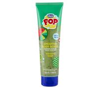 Chicco POP Smoothy Peeling pour enfants et adolescents, 150 ml, gommage à la pastèque pour une peau lisse, avec graines de kiwi, formule végétalienne, testé dermatologiquement à partir de 3 ans