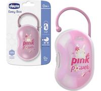 CHICCO porte-sucette double, rose