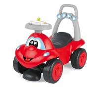 Chicco Porteur Billy 2 en 1 ECO+, premiers pas, trotteur et porteur 2 en 1, assemblage facile, guidon ergonomique, roues larges, avec sons et lumières de conduite, plastique recyclé, enfants de 12 à 36 mois, rouge