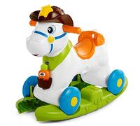 Chicco Porteur Rodéo - Jouet éducatif et interactif, Cheval à bascule avec effets sonores, Max 25 kg, Jouets pour enfants de 1 à 3 ans, Made in Italy