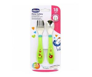 Chicco POSATE INOX 18M+ VERT