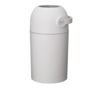 Chicco Poubelle à Couches, Contrôle des odeurs, élimination des couches, poubelle compacte et peu encombrante, pas de frais de recharge, pas besoin de recharges, utilisation de sacs normaux, gris