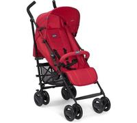 CHICCO Poussette canne London Up - 0-36 mois - Jusqu'à 15kg - Dossier inclinable - Arceau de sécurité - Rouge Passion
