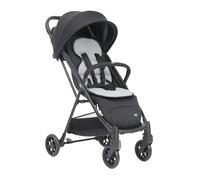 Chicco Poussette Canne Taormina, 0+ Mois - 22 Kg, Poussette Bebe Légere et Compacte, Confortable, Pliage d'une seule main, Capote Extensible avec Protection Contre la Pluie UV50+, Repose-Jambes, Noir