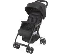 CHICCO Poussette compacte Ohlala 3 - Des la naissance - Jusqu'a 15kg - Dossier inclinable - Arceau de sécurité - Jet black