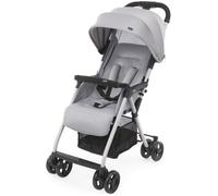 CHICCO Poussette compacte Ohlala 3 - Dès la naissance - Jusqu'à 15kg - Dossier inclinable - Arceau de sécurité - Grey mist