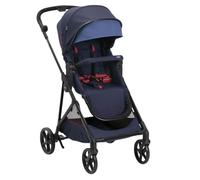 Chicco Poussette Seety, Poussette Bébé Légère et Compacte de 0 Mois à 4 Ans, Capacité de Charge Maximale de 22 kg, Poussette Pliable, Dossier Inclinable, Pliage Automatique en 1 Étape, Canopy