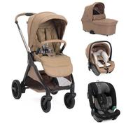CHICCO - Poussette Trio Bellagio 2 + First Seat Recline + Nacelle Flexi + Fullseat 360 Caramel