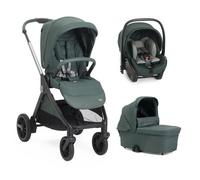 CHICCO - Poussette Trio Bellagio 2 + Siège auto First Seat Recline + Nacelle Flexi Fir Tree