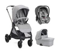 CHICCO - Poussette Trio Bellagio 2 + Siège auto First Seat Recline + Nacelle Flexi Lunar Rock