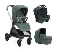 CHICCO - Poussette Trio Bellagio 2 + Siège auto Kory Plus i-Size + Nacelle Flex Fir Tree