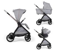 CHICCO - Poussette Trio Bellagio + Siège auto First Seat Recline + Nacelle Flexi Lunar Rock