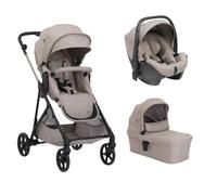 CHICCO - Poussette Trio Seety2 + Siège Auto Kory + Nacelle Seety Sandshell