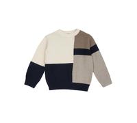 Chicco Pull-over écru / bleu marine / gris / taupe, Taille 92