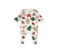 Chicco Pyjama beige / vert / rouge / blanc, Taille 68