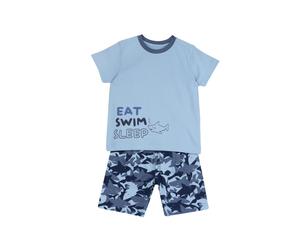 Chicco Pyjama bleu marine / bleu clair, Taille 140
