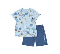 Chicco Pyjama bleu roi / bleu clair / jaune foncé / blanc cassé, Taille 80
