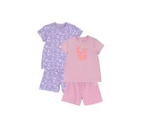 Chicco, Pyjamas Fille, Ensemble De 2 Pyjamas Courts, avec T-Shirt et Shorts, en 100% Coton, Idéaux pour Le Printemps et l'Été, Vêtements Filles et Jeunes Filles