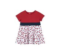 Chicco, Robe Bébé Fille, à Manches Courtes, avec Tendres et Amusantes Imprimés, Designed in Italy, Vêtements Bébé Fille 0-24 Mois, Idées Cadeau Naissance