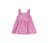 Chicco, Robe Bébé Fille, Robe Rose à Manches Courtes, en Coton Doux, Designed in Italy, Vêtements Bébé Fille 0-24 Mois, Idées Cadeaux Naissance