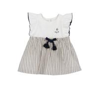 Chicco Robe beige foncé / noir / blanc, Taille 68