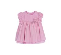 Chicco, Robe Élégante Bébé Fille, à Manches Courtes, Idéale pour Événements, Fêtes ou Autres Occasions, Designed in Italy, Vêtements Bébé Fille 0-24 Mois, Idées Cadeau Naissance