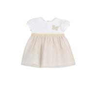 Chicco, Robe Élégante Bébé Fille, à Manches Courtes, Idéale pour Événements, Fêtes ou Autres Occasions, Designed in Italy, Vêtements Bébé Fille 0-24 Mois, Idées Cadeau Naissance
