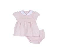 Chicco, Robe et Culotte Bébé Fille, en Tissu Doux et Léger, Idées Cadeau Naissance, Designed in Italy, Vêtements Bébé Fille 0-24 Mois