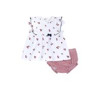 Chicco, Robe et Culotte Bébé Fille, en Tissu Doux et Léger, Idées Cadeau Naissance, Designed in Italy, Vêtements Bébé Fille 0-24 Mois