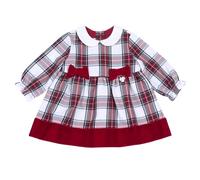 Chicco, Robe Noël Fille, en Tissu Chaud et Doux, Vêtements Fille et Bébé, Designed in Italy