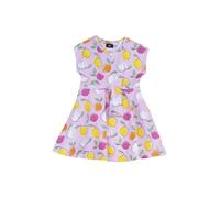 Chicco, Robe pour Fille, à Manches Courtes, en Coton Doux, Conçu en Italie, Vêtements Fille, Idées Cadeau Fille, Rose Imprimé, 5 Ans