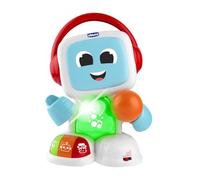Chicco Robit Canta con Me, jeu musical électronique avec microphone, 3 modes de jeu, 3 genres musicaux, vrai microphone, karaoké, 3-6 ans,