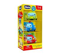 Chicco Rolling Wheels, Patrulla De Coches Infantil, Vehículos De Policía Police Turbo Ball-City Patrol, 10756000000, Plusieurs Couleurs
