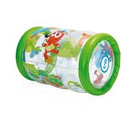 Chicco Rouleau Musical, Rouleau Gonflable pour Ramper, Jouet Évolutif 2-en-1 pour la Coordination, Effets Sonores Amusants, Thème Jungle, Couleurs Vives, Jouets pour Enfants de 6 mois à 3 ans