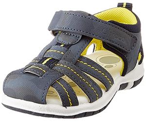 Chicco, Sandale Fado à bout fermé, Sandales ajustables Garçon, Bleu, 32