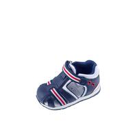 Chicco Sandale Gaspar, Bleu et Rouge, 21 EU