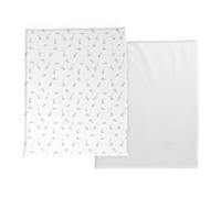 CHICCO - Set 2 draps housse en coton Forever Clouds