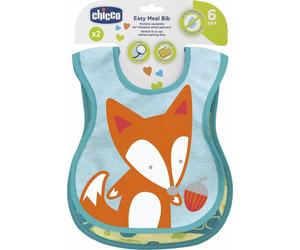 Chicco Set Bavoirs Coton Neutre 6M+ 2uts
