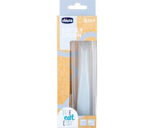 Chicco Softly Spoon 6M+ Cuchara Silicona con Caja 1ud