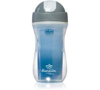 Chicco Sport Blue gourde isotherme avec paille 14m+ 266 ml