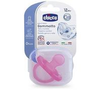 Chicco Sucette en Silicone Color 12m + Mois 1 Pièce Rose