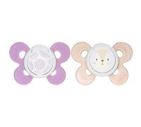 Chicco Sucette Physio Comfort Silicone - Rose - 6-16m