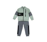 Chicco Survêtement gris foncé / vert pastel / noir / blanc, Taille 110