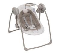 Chicco Swing&Play Balancelle Électrique Nouveau-né 0 Mois+, 5 Vitesses de Balancement, Mélodies Relaxantes, Pliable, Compacte et Gain de Place, Dossier 2 Positions, 0 Mois