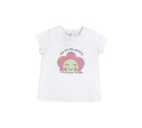 Chicco T- Shirt à Manches Courtes en Coton, Blanc (2), 2 Ans Fille