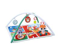 Chicco Tapis Gym de la Forêt, Tapis bébé avec Arche de jeu pour enfants, 5 jouets suspendus détachables, renard en peluche, musique relaxante et lumières douces, jeux nouveau-nés 0 mois et plus