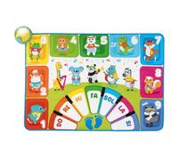 Chicco Tapis musical - Mode libre et quiz, lumières et sons, 90+ phrases et chansons, 2-5 ans